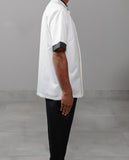 Simple Chic | Men Crew | Offwhite.Black