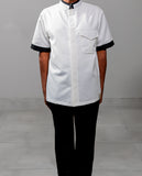 Simple Chic | Men Crew | Offwhite.Black