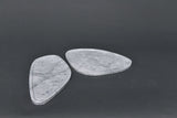 Marble P | Tray Set | White Marble